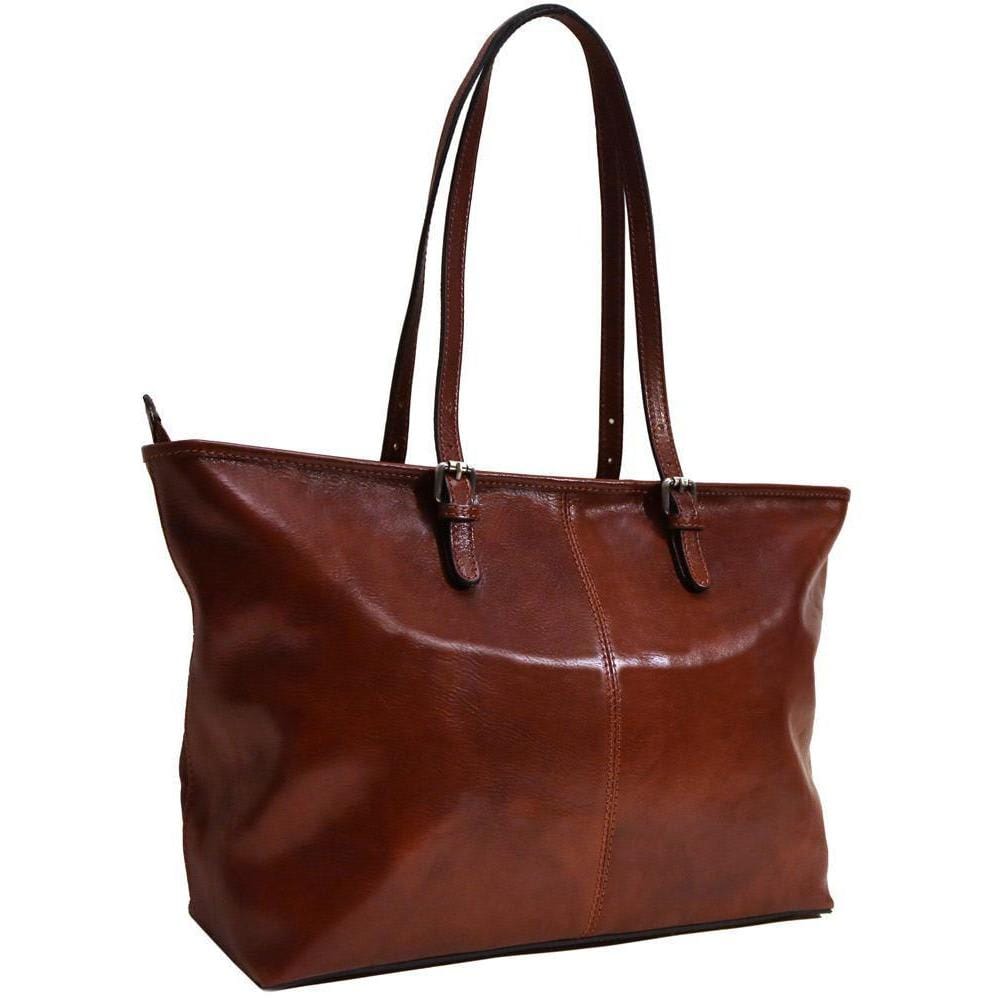 Floto Firenze Italian Leather Shopper Tote Women's Bag