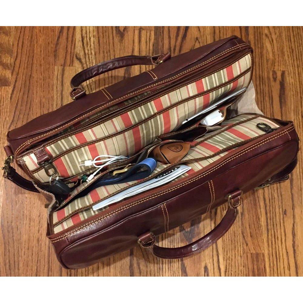 Floto Venezia Tech Pack Duffle Travel Bag Suitcase Luggage Organizer