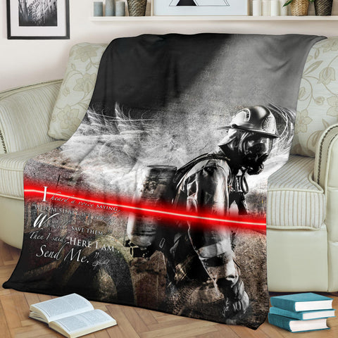 Firefighter Angel Blanket - $46.99 - 53.99 – SuperCool Doodads