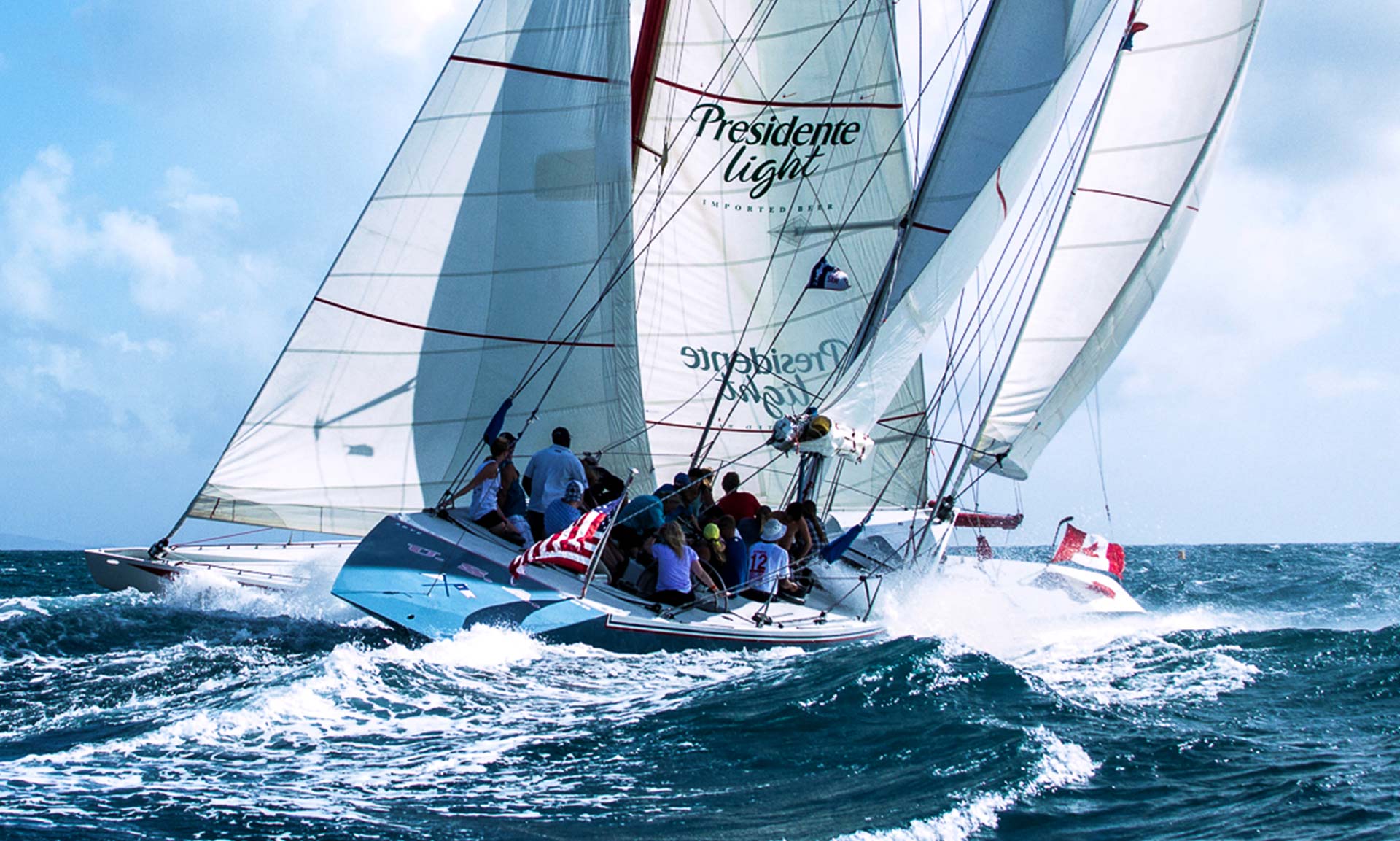 12 meter racing yacht