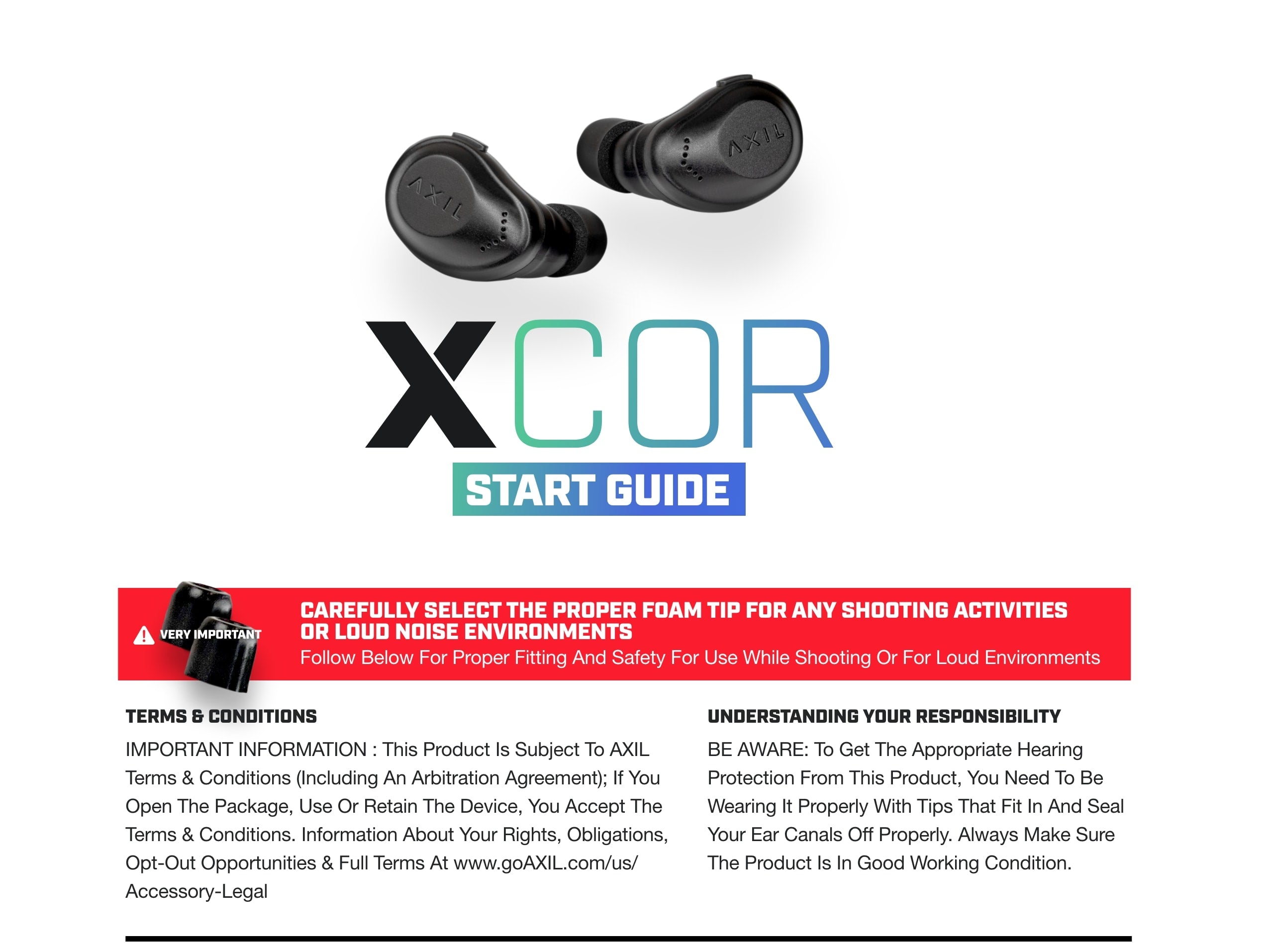 XCOR / GSX – Silicone Tips – AXIL