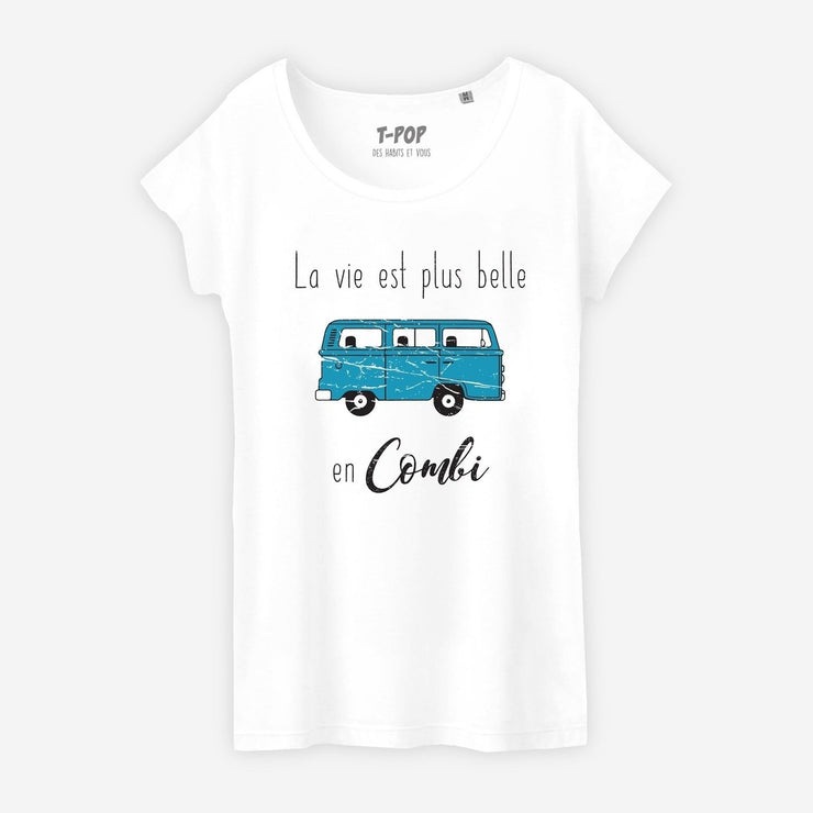 tee shirt femme combi vw