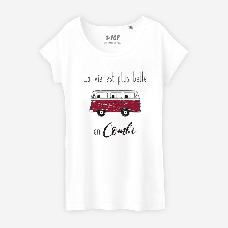 tee shirt femme combi vw