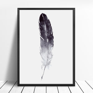 Feather & Dandelion Wall Art Canvas - Nice & Cool