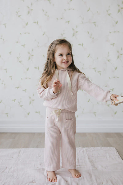 ORGANIC COTTON CARTER WAFFLE PANT