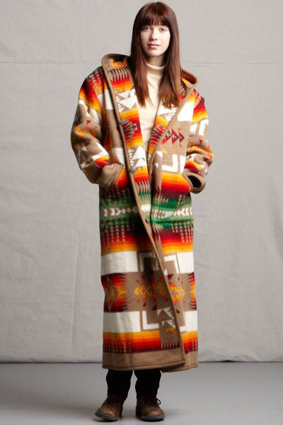 Kraffs Reversible Long Wool Coat, Chief Joseph, Khaki – Kraffs Clothing