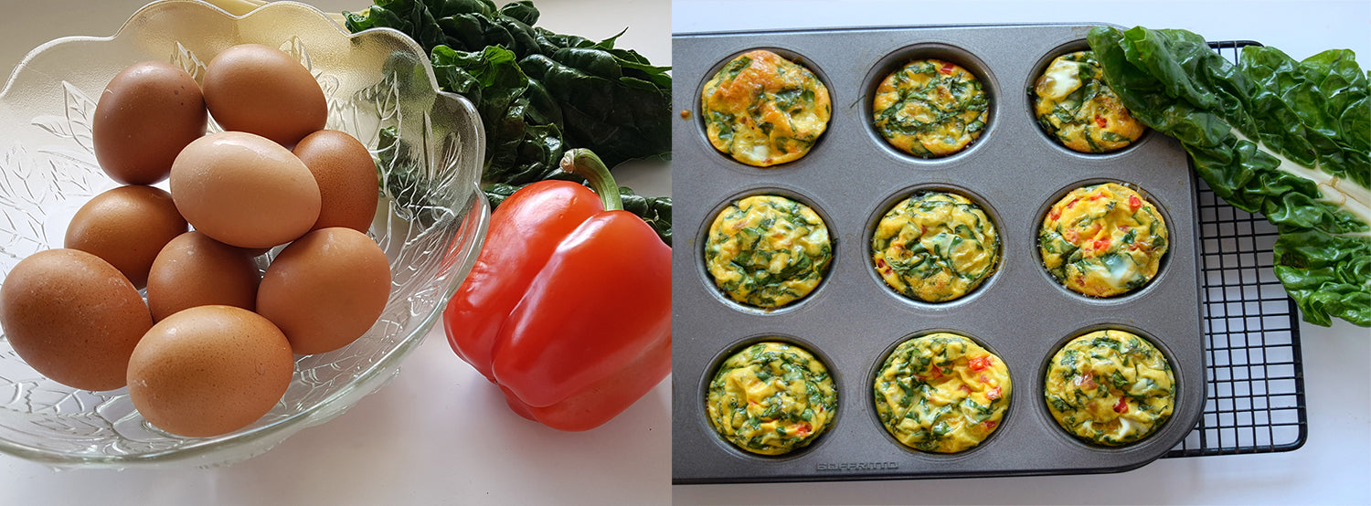 Recipe: Healthy Egg & Spinach Cups