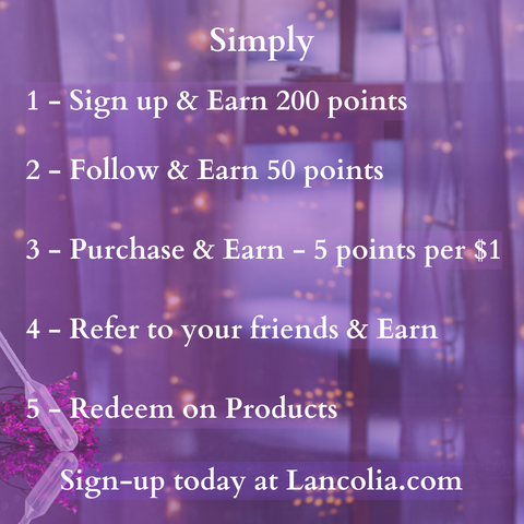 Shop, Refer and Earn exclusive discounts and products at lancolia.com