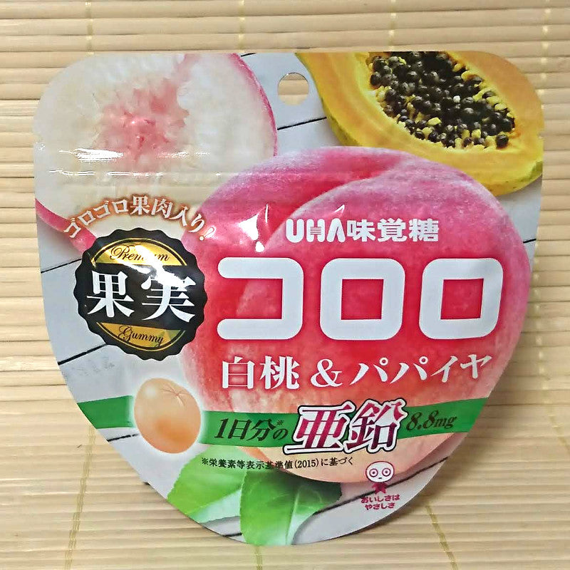 Kororo Gummy Candy Peach Papaya Napajapan