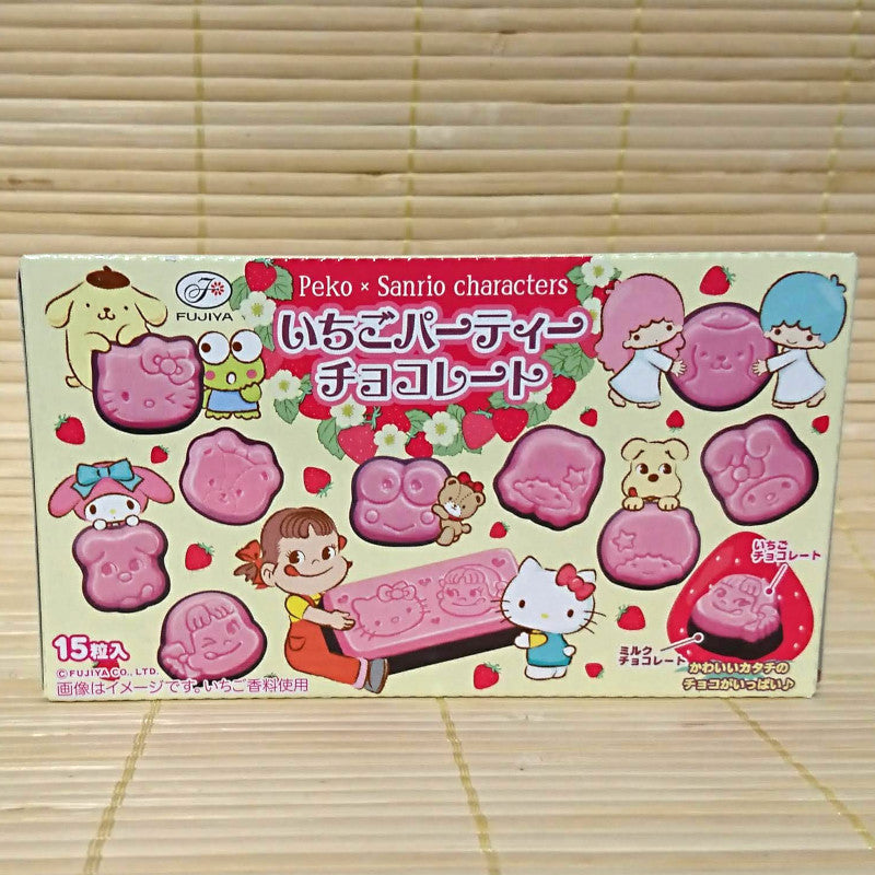 Strawberry Party Chocolate Peko X Sanrio Napajapan