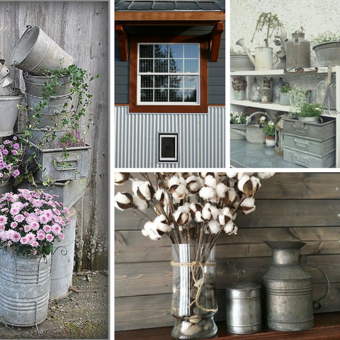 Galvanized Grey Inspiration Board