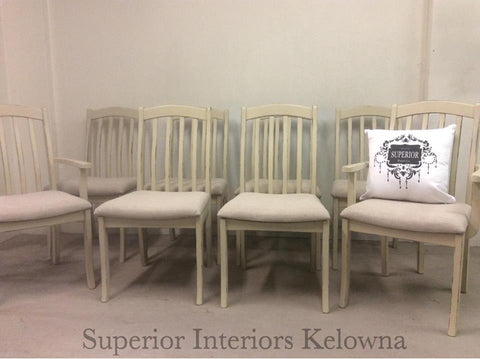 Kelowna furniture refinishing and custom upholstery by Superior Interiors Kelowna