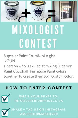 Superior Paint Co. Contest - The Mixologist Challenge 2017