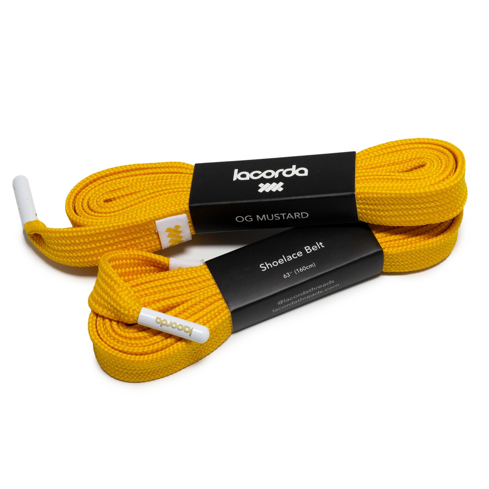 OG Shoelace Belt - Mustard | Lacorda 