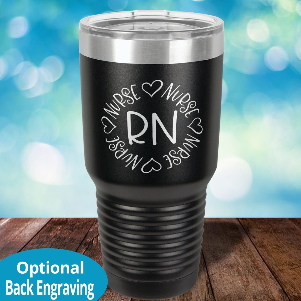 personalized laser etched tumbler for nurses – MacAttackGear