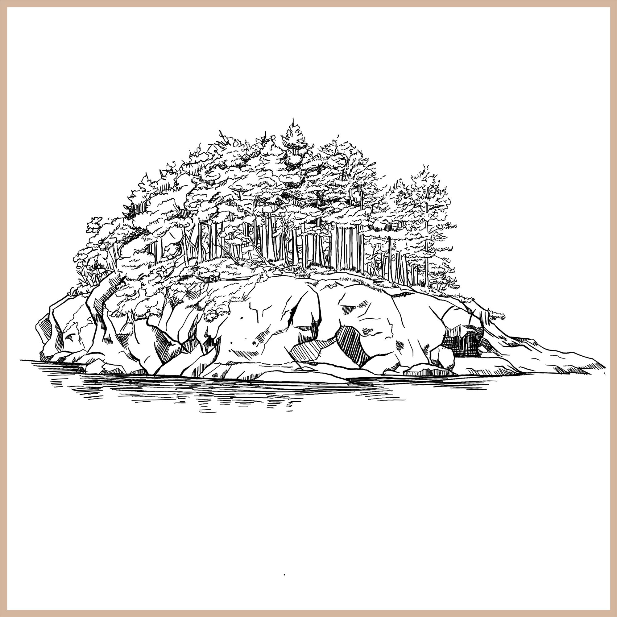 Matia Island illustration