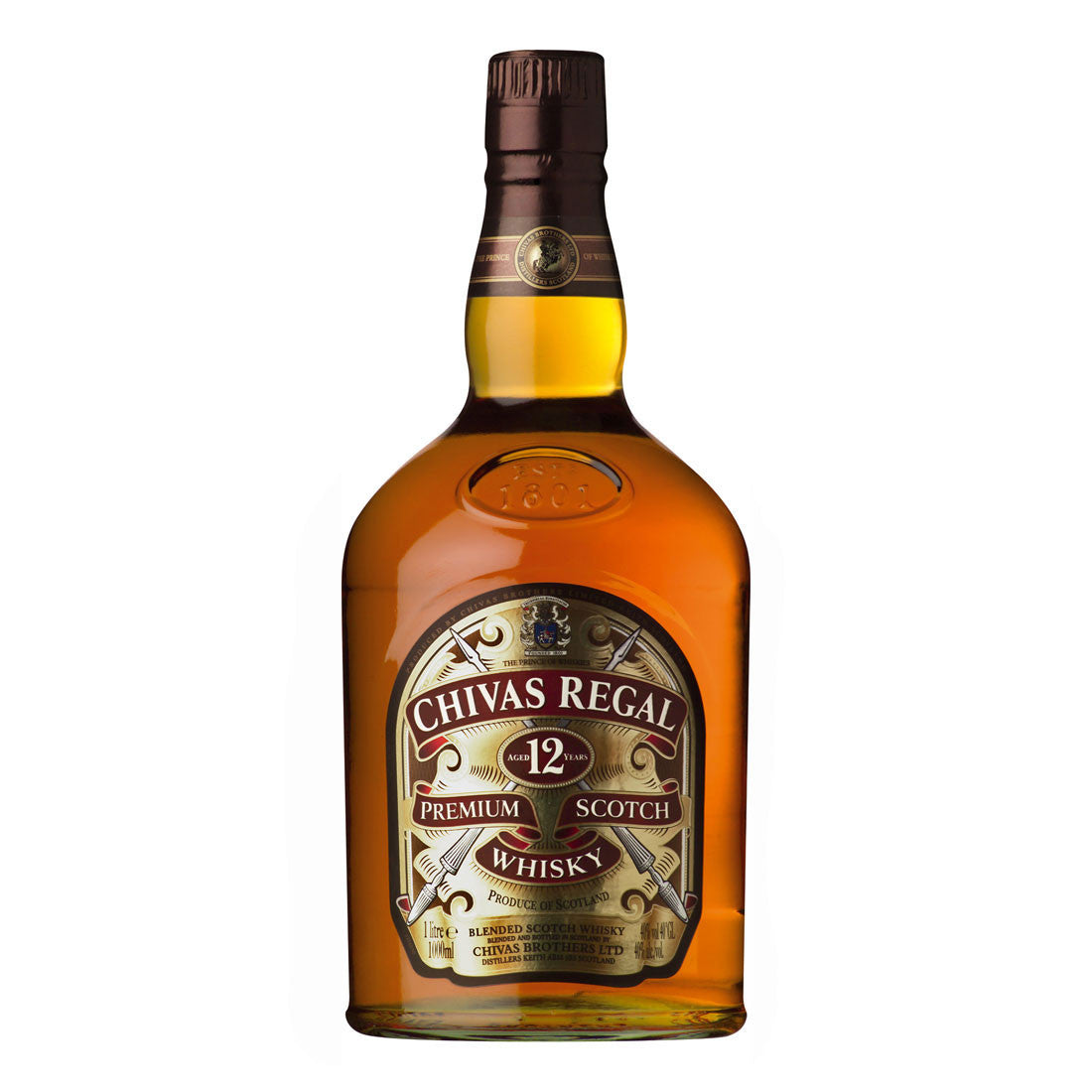 Chivas Regal 12 Years Blended Scotch 1000ml Drinkka