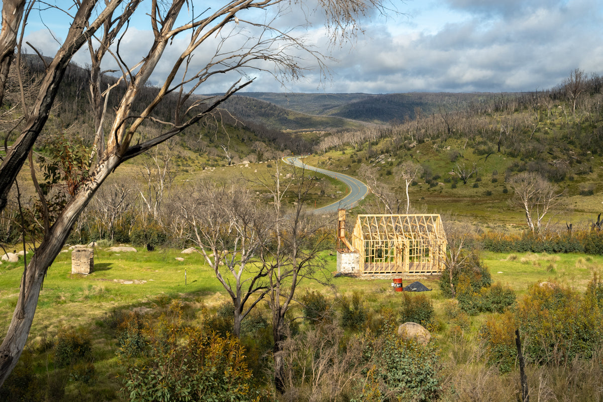 Kosciuszko National Park Post-Bushfire Hut Rebuild Part 2: Delaneys Hut