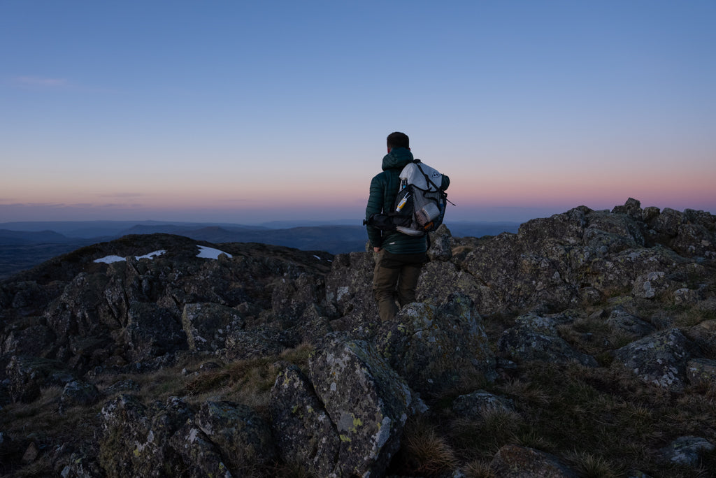 The view from the top of Mount Jagungal