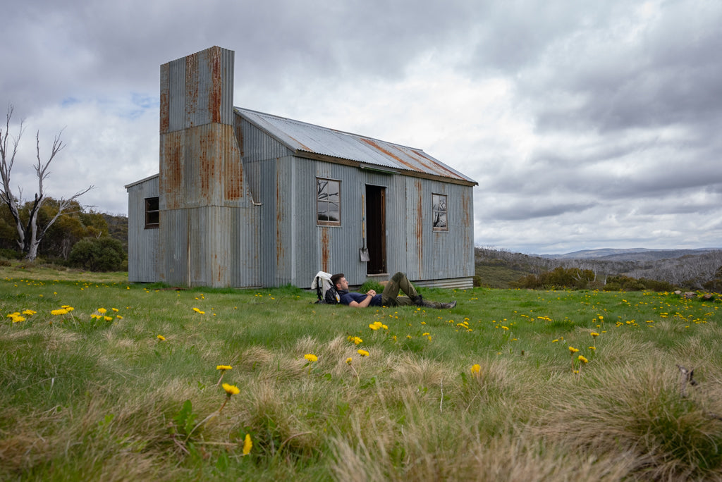 Relaxing at O'Keefes Hut