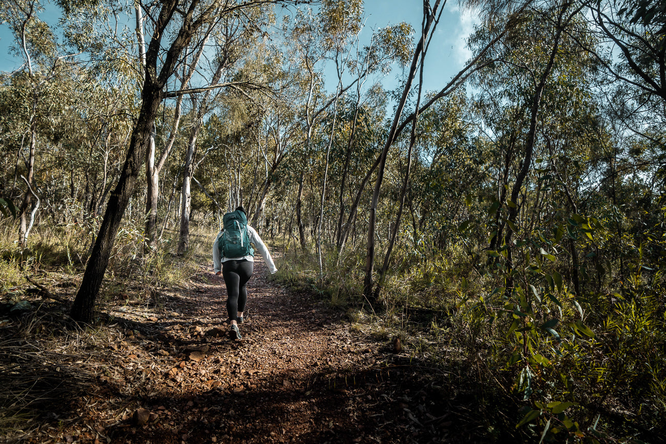 Hiking at The Rock Nature Reserve - Kengal Aboriginal Place, near Wagga Wagga