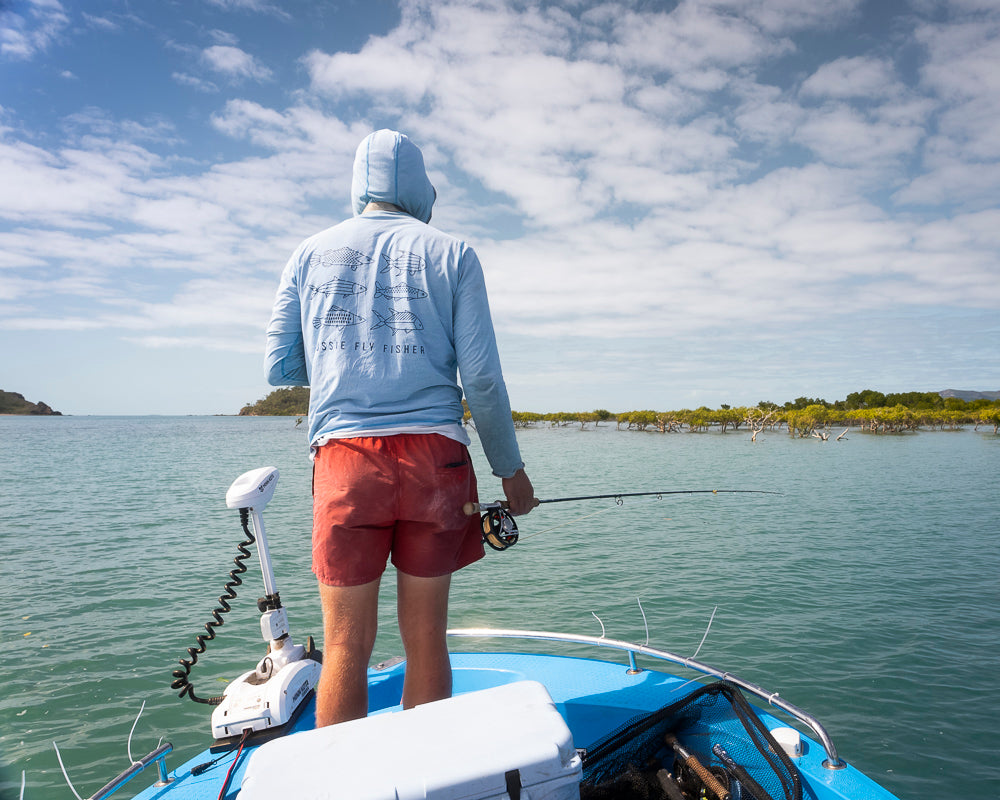fly fishing for tusk and permit in North Queensland 