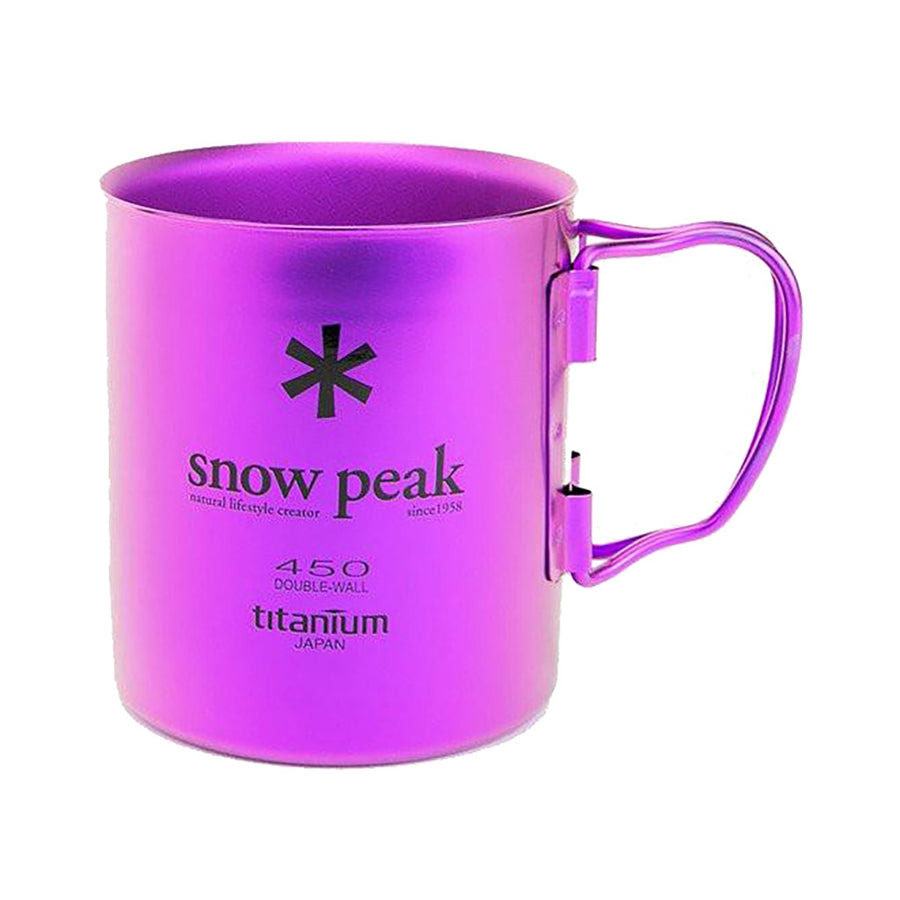Snow Peak Titanium Double Wall Insulated Mug w/ Folding Handle – Tom's ...