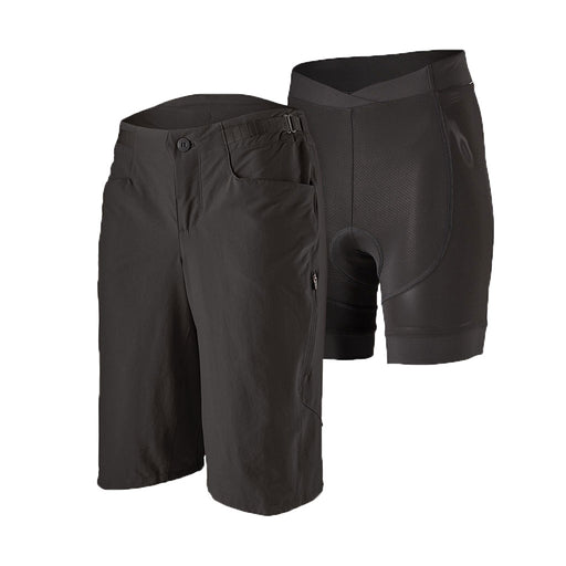 Patagonia Women's Nine Trails Shorts 6” Inseam Size Small Black With Liner  - $42 (38% Off Retail) - From Erika