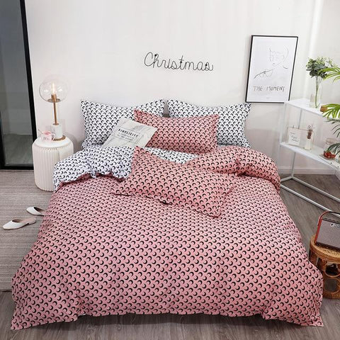 Best Wensd 2020 New Arrival Pink Simplicity Bedclothes Bedding