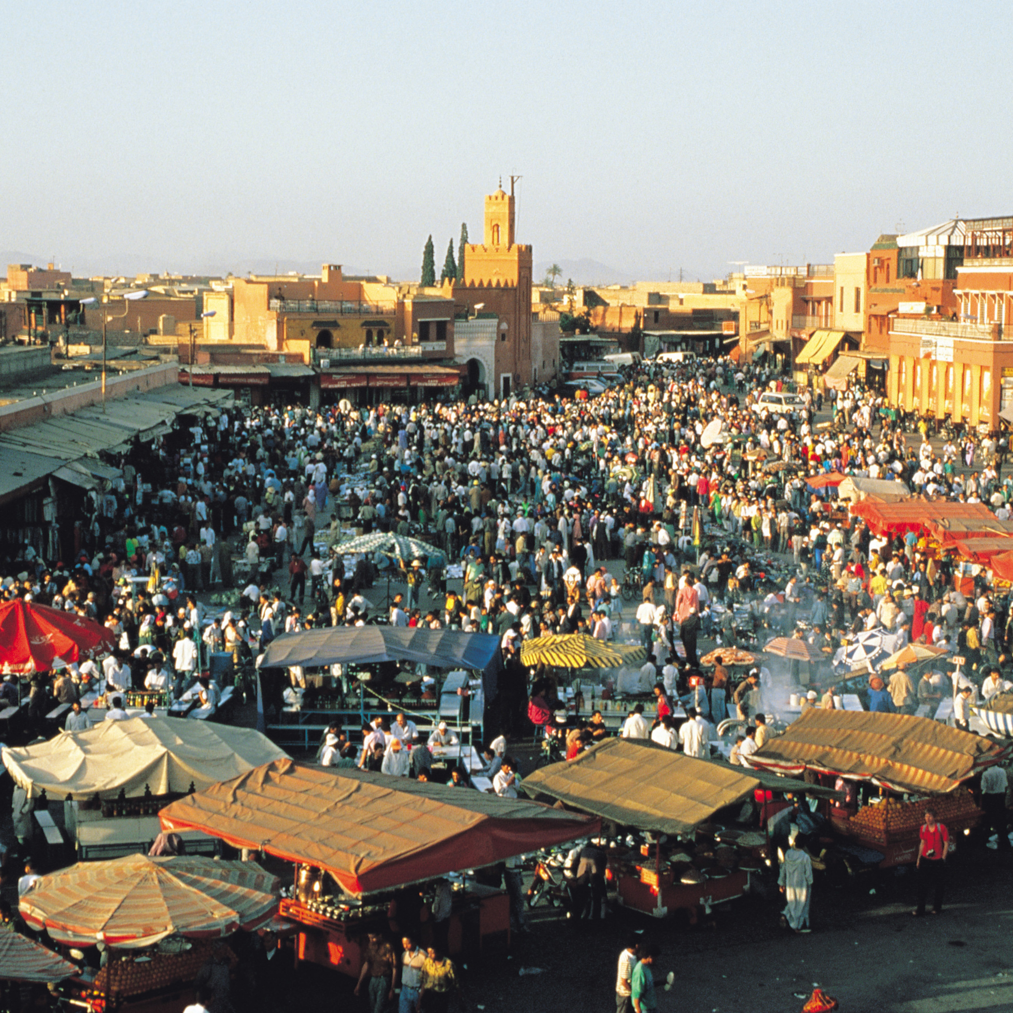 Jemaa el Fna 5 places to visit in Marrakech Morocco 