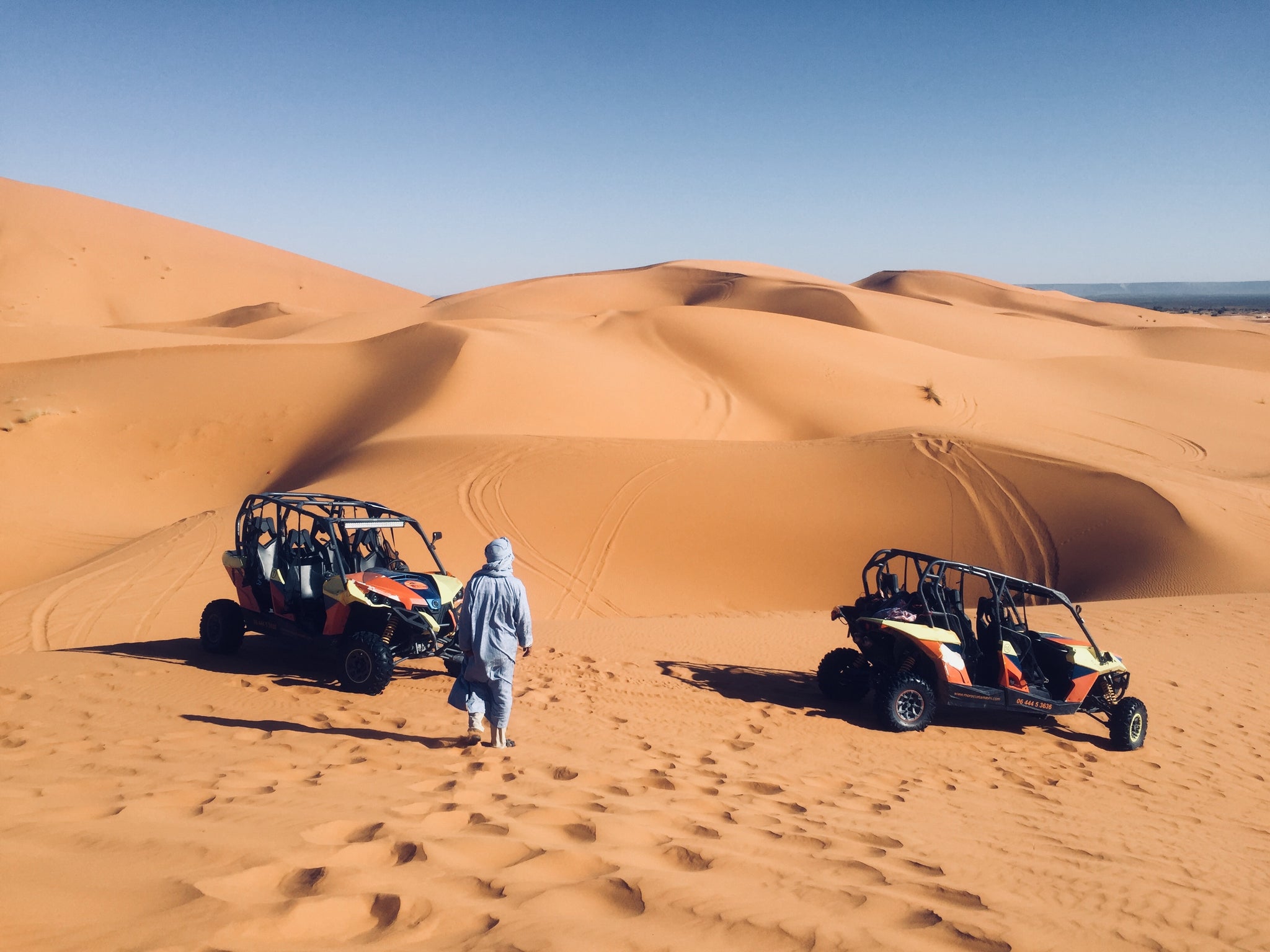 Buggies in the Western Sahara Morocco