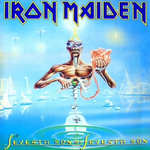 Iron Maiden-Seventh Son Of A Seventh Son vinyl record cover