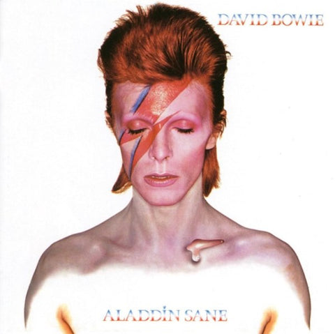 David Bowie - Aladdin Sane vinyl record sleeve