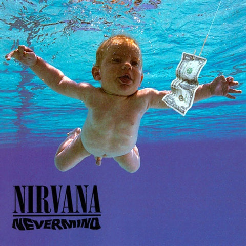 Nirvana - Nevermind vinyl record sleeve