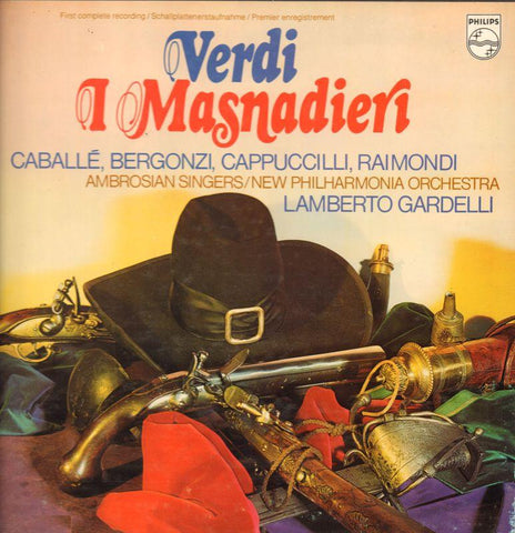 Verdi- I Masnadiern Lamberto Gardelli-Philips-3x12" Vinyl LP Box Set
