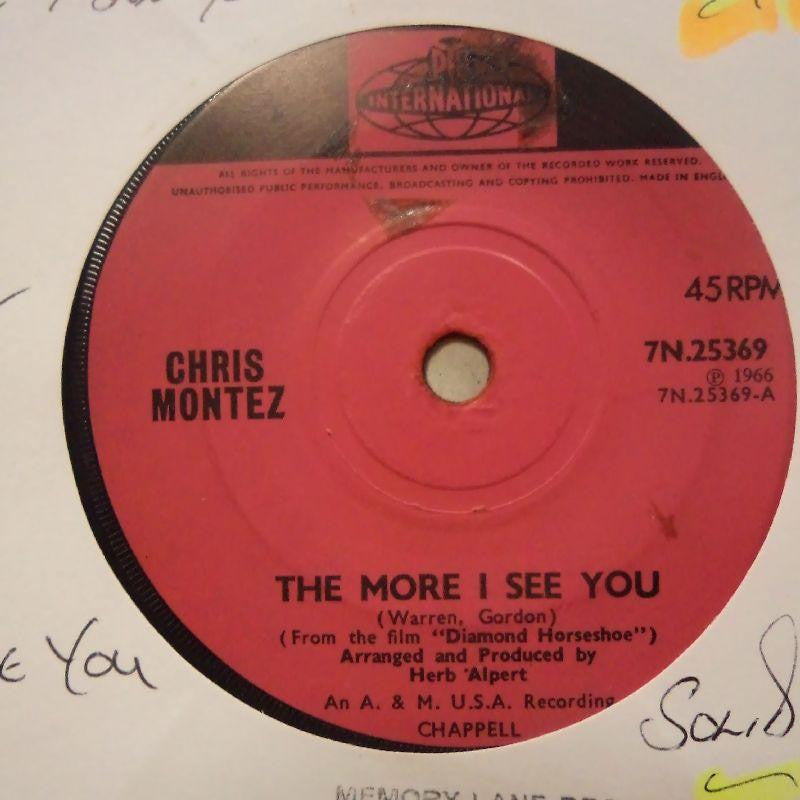 Chris Montez-The More I See You/ You I Love You-Pye-7