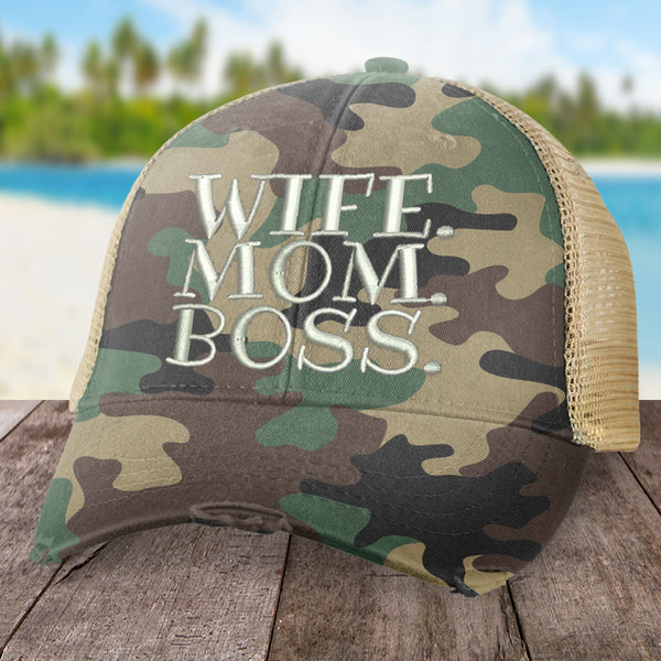 wife mom boss hat