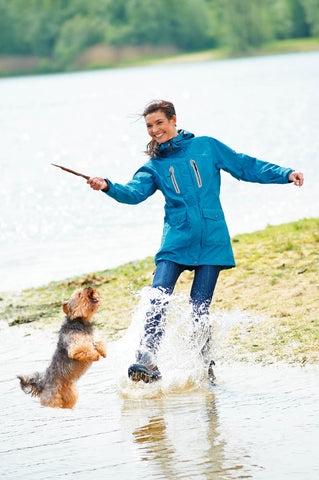 Regalo diferente y original perros mujer parka invierno Navidad