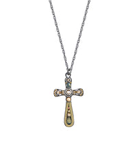 Boho festival cross necklace 