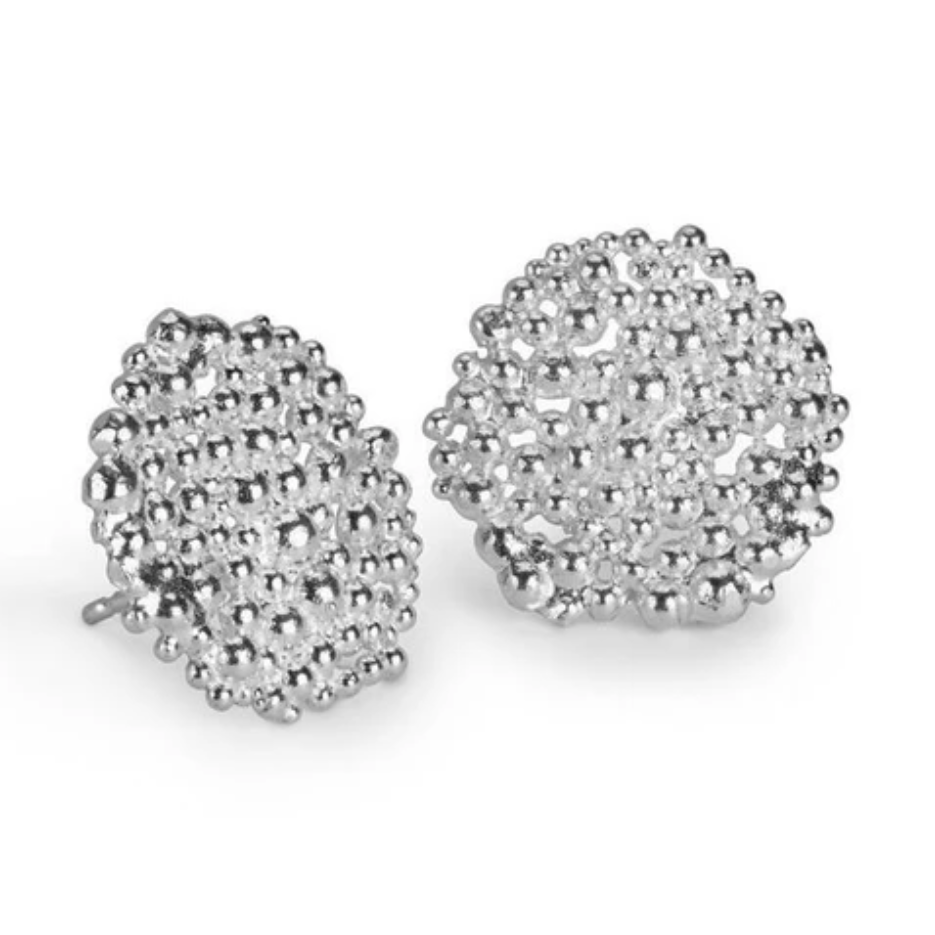 Silver Edge Earrings – Polkadot Gallery