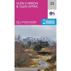 Glen Carron & Glen Affric Map stockist The Old School Beauly