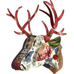 Miho stag head, Big Deer Trophy, Best friend, gift for stag mad men