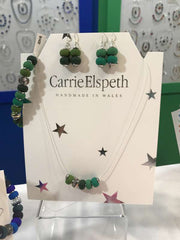 Carrie Elspeth Jewellery Green selection
