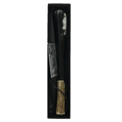 red deer antler handled shoehorn in a box, perfect stag gift for men