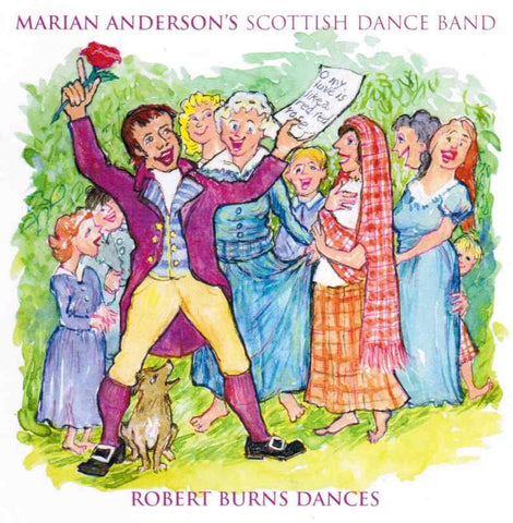 Robert Burns Dances CD by Marian Anderson's Scottish Dance Band