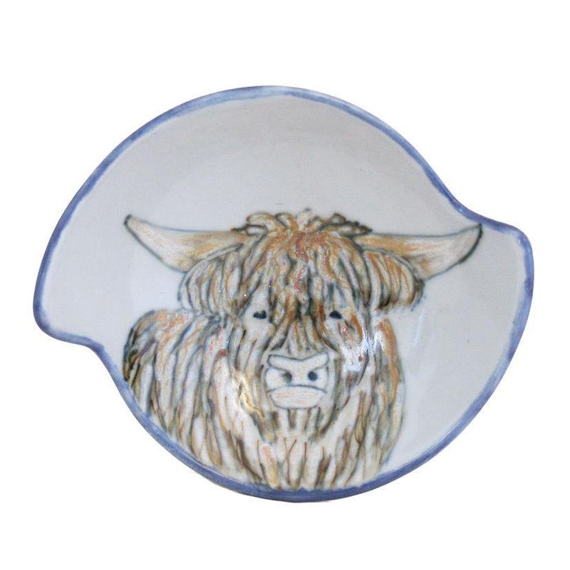 Highland Cow Quaich | Highland Stoneware Stockist | Beauly