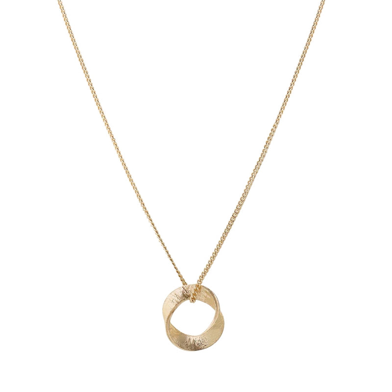 Tutti & Co Jewellery Beech Necklace Gold-plated