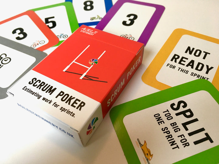 Scrum Planning Poker Cards for Scrum Teams – Agile Stationery