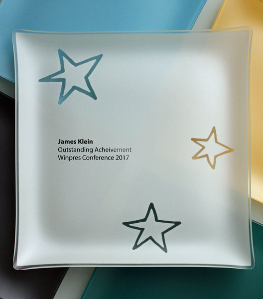 Engraved of 13" Stars Plates With Purpose™