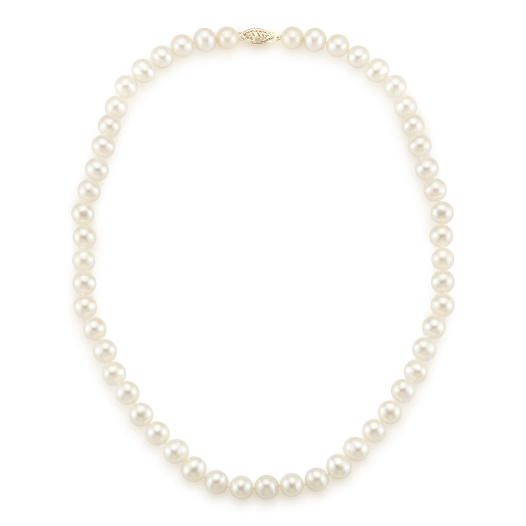 7-8 MM Princess Length Freshwater Pearl Necklace – Kwan Collections Gems